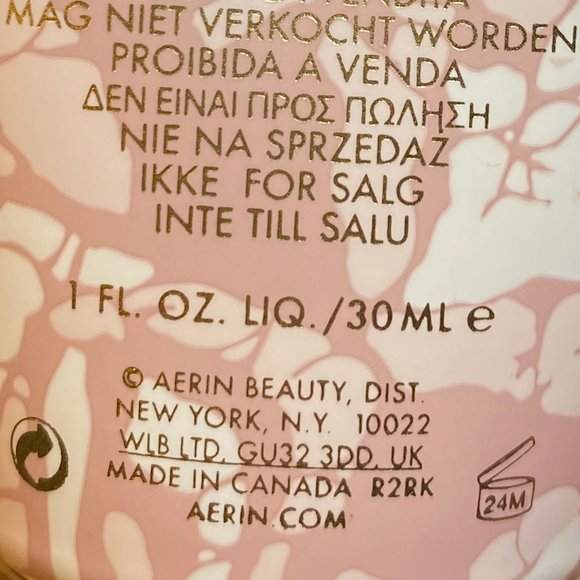 Estee Lauder Aerin Rose Hand & Body Cream, NEW - Mini 1.0 oz/30 ml - Picture 5 of 8